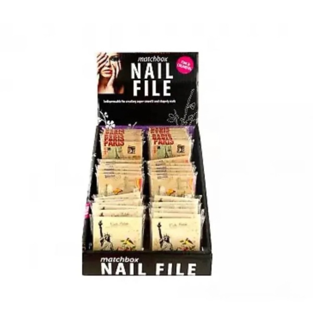 10 Sets Nail File Matchbooks